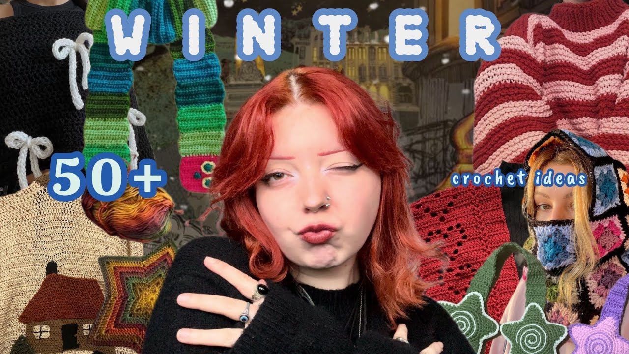 50+ crochet ideas WINTER edition 🥶❄️🌟