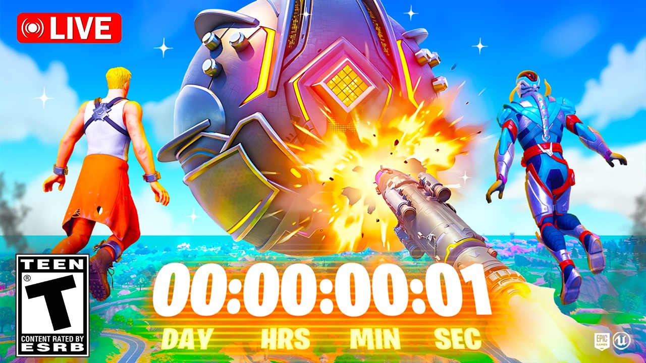 🔴*NEW* FORTNITE FOUNDATION ARRIVAL LIVE EVENT SOON! (Chapter 7 LIVE NOW)
