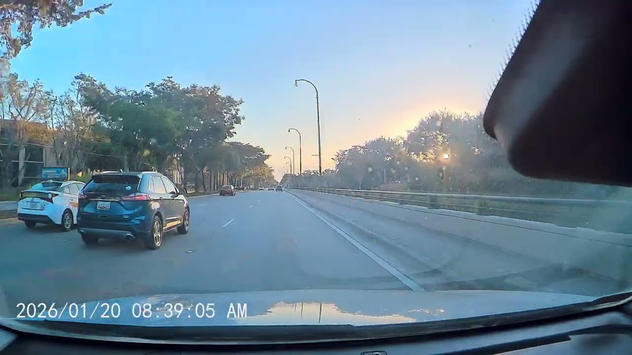 ICE Everywhere in Florida?! Dashcam Captures the Moment Drivers Panic