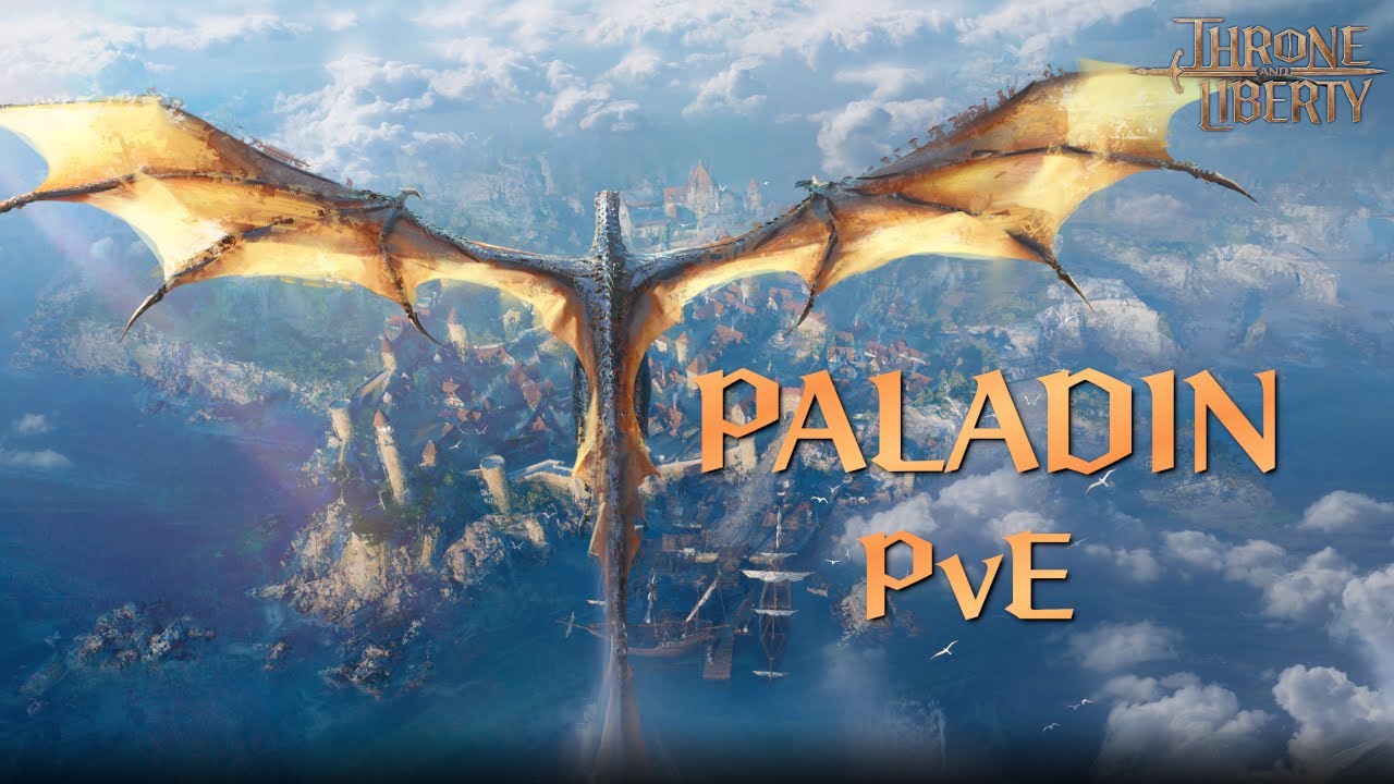 Throne and Liberty Templar (korean Paladin) PvE Solo bosses