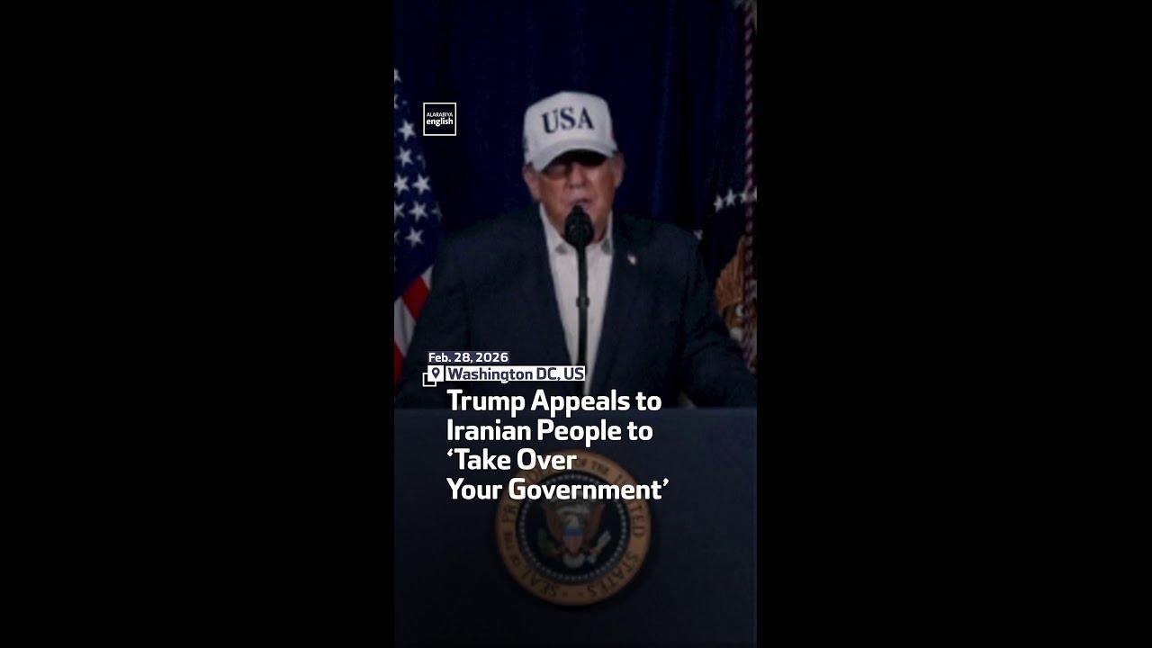 Trump Appeals to Iranian People to &lsquo;Take Over Your Government&rsquo;