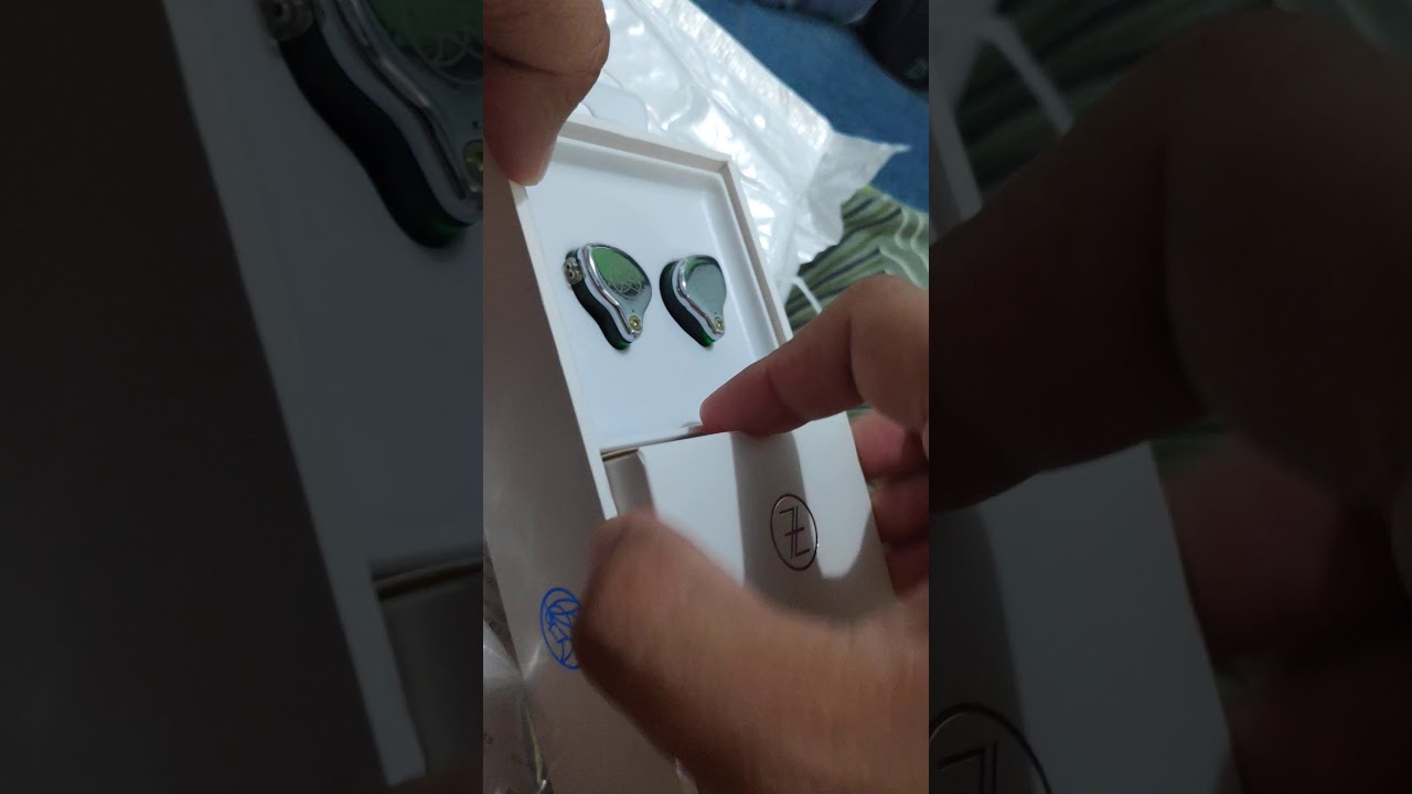 TFZ T2 Green Silver Unboxing