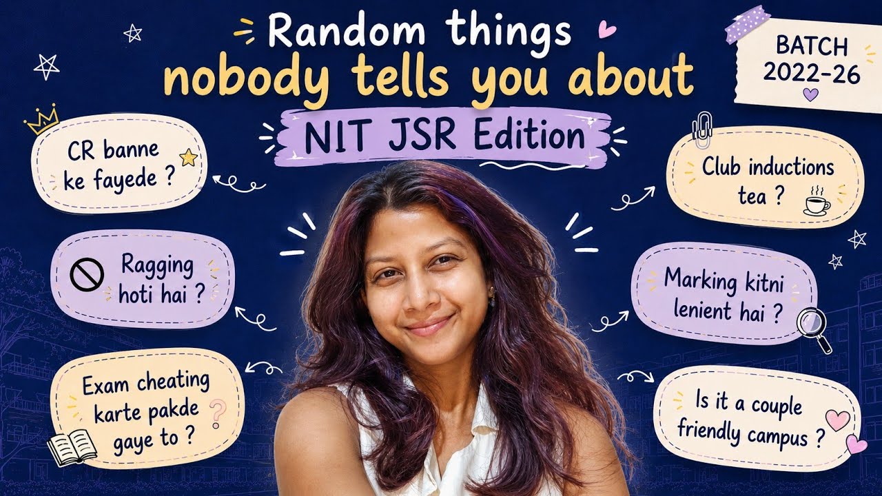 The Unofficial NIT Jamshedpur Guide | CR, Ragging, Clubs, Exams & Campus Life