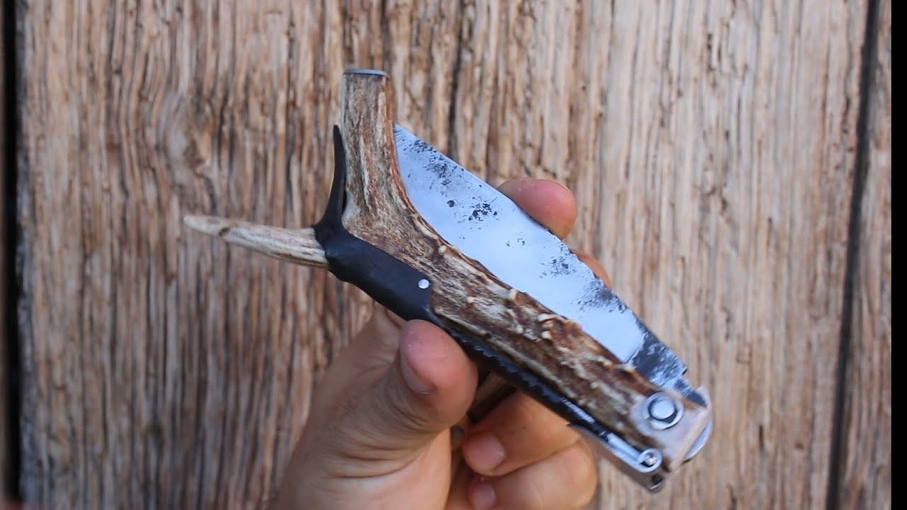 Harapos de Duende: así fabriqué una navaja con cuero de corzo y alma del bosque