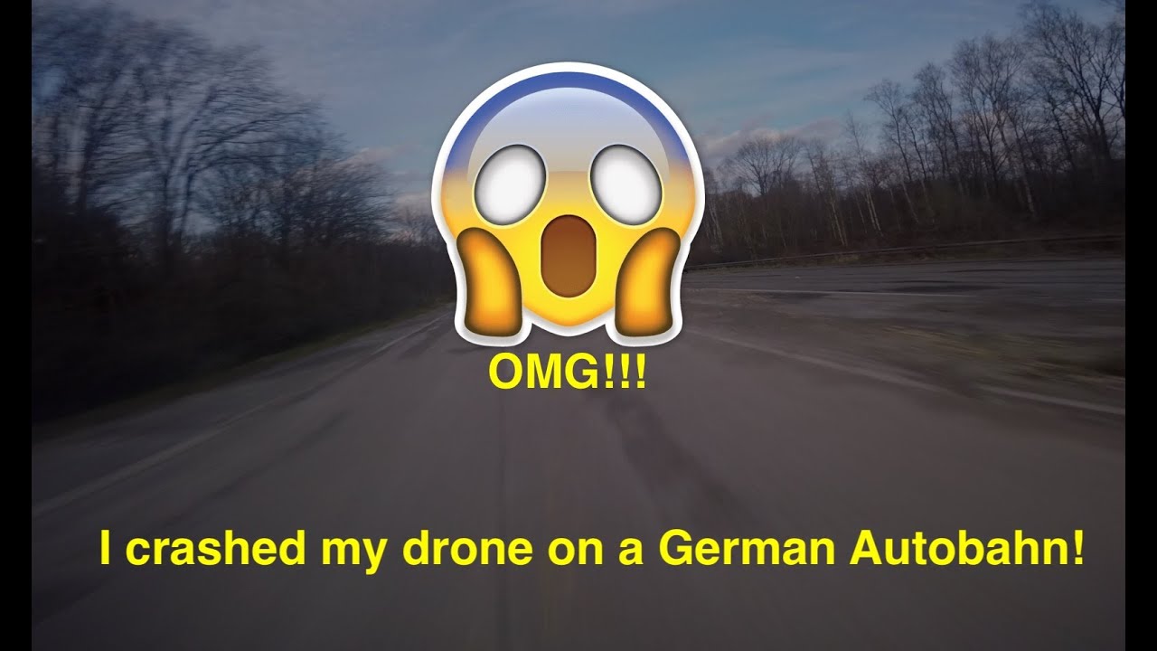 I crashed my drone on a German Autobahn! 😱 - hangtime FPV 2021|05