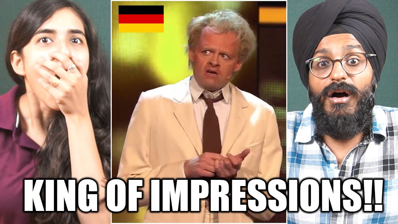Indians React to 37 Imitations by Max Giermann (Imitationen des Max Giermann)