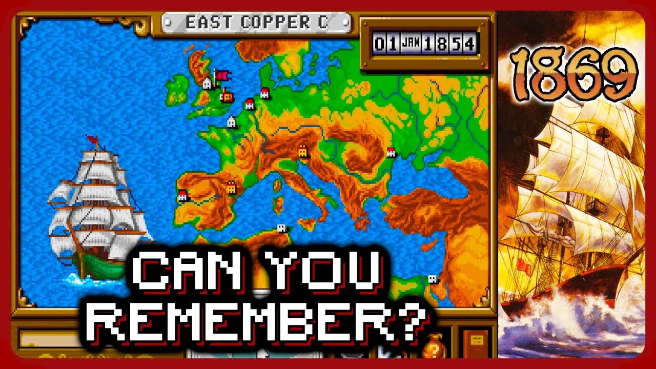 Do you like trading games? - 1869 DOS Gameplay