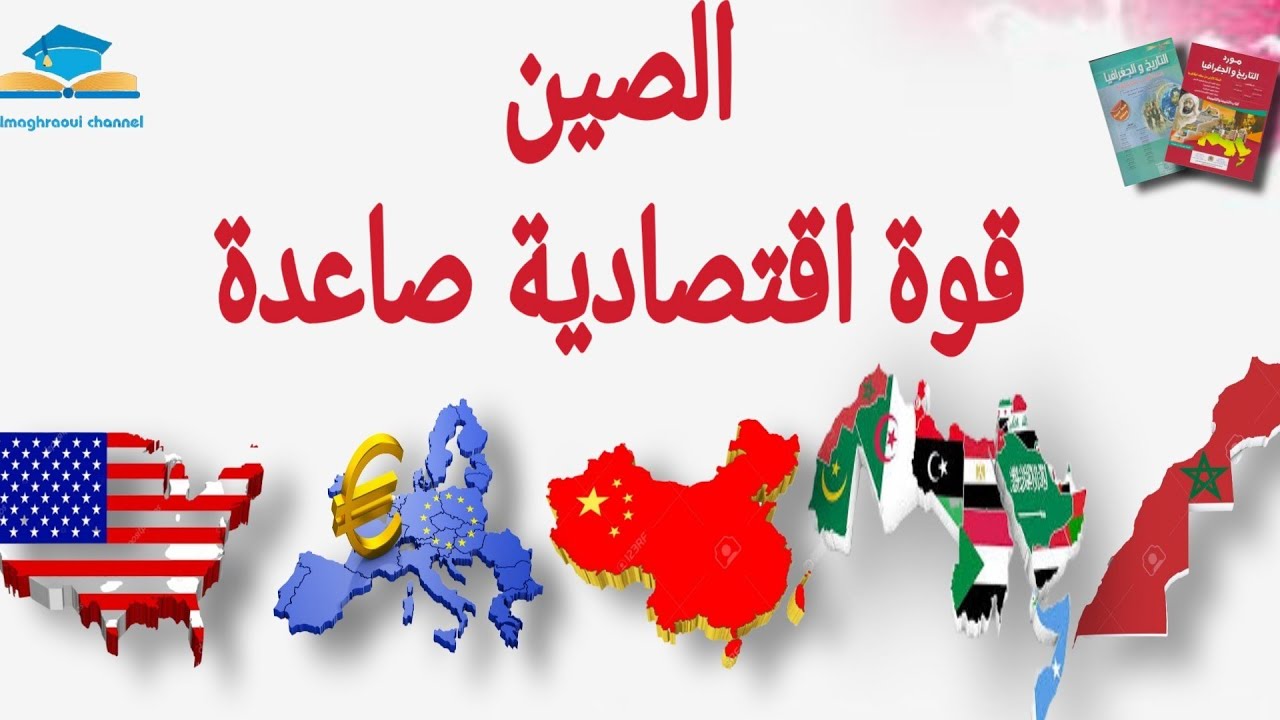 خطاطة درس الصين قوة اقتصادية صاعدة