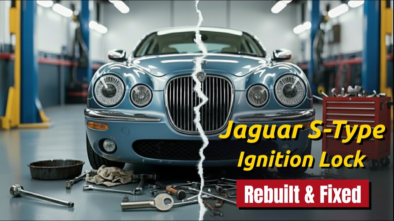 2002 Jaguar S Type | Ignition Lock Problem Solved & Repaired!