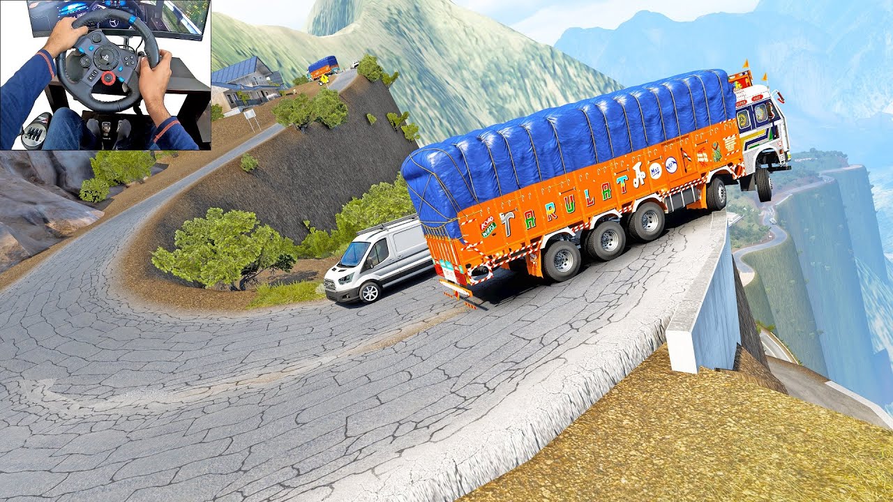DANGEROUS GHAT: TATA Truck Driving | 3D Game | Truck Simulator PC Gameplay