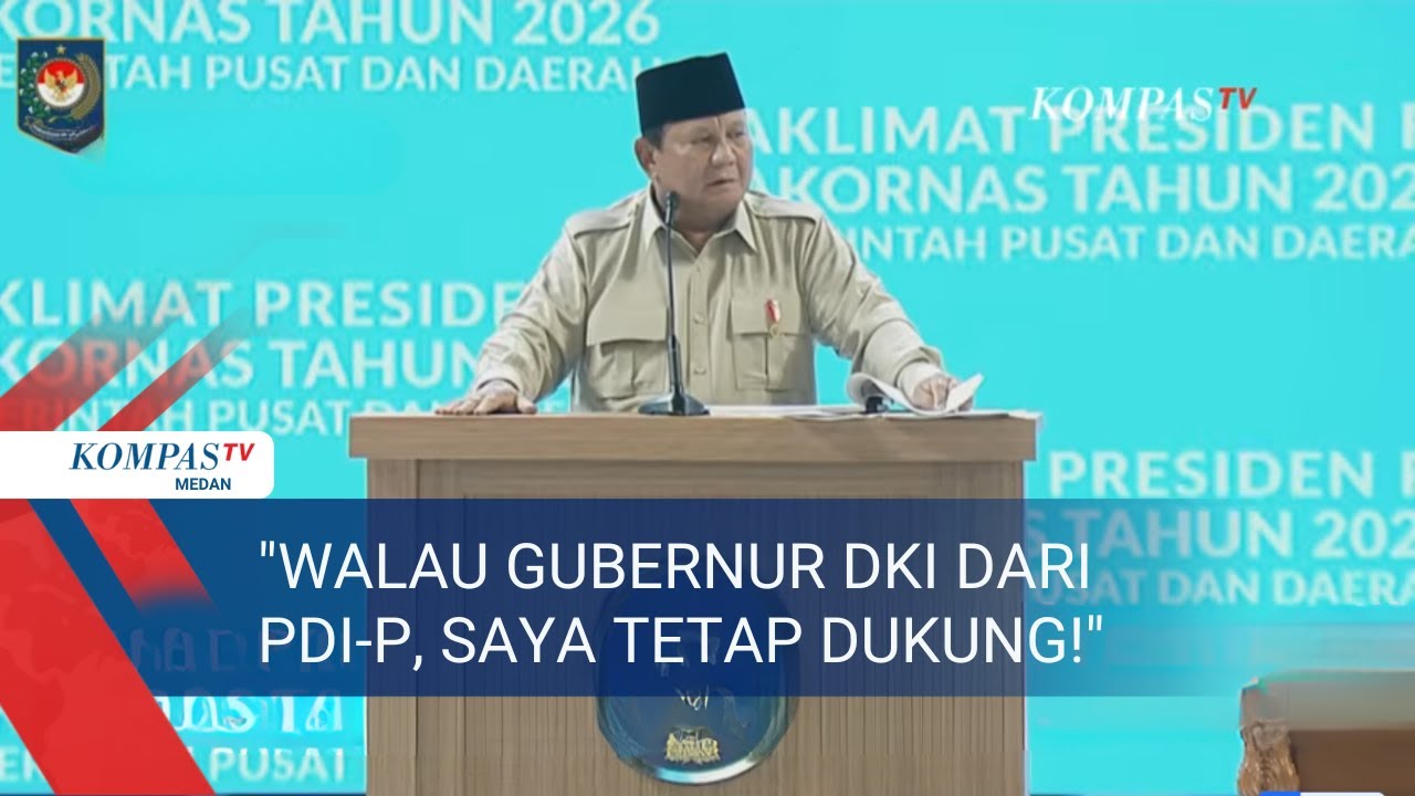 Presiden Prabowo Tantang Pengkritik Tarung di Pilpres 2029