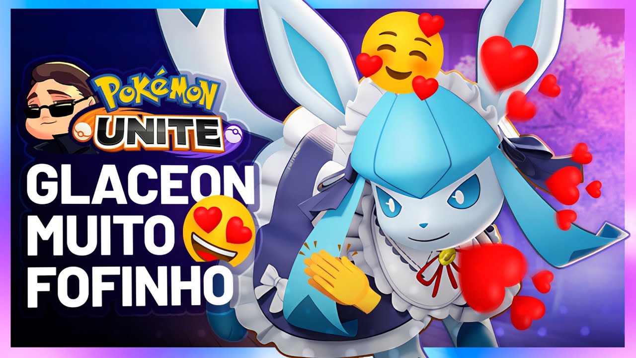 NÃO SE ENGANE COM A APARENCIA, ESSE BICHO É O DEMONIO! Pokemon Unite Glaceon Gameplay