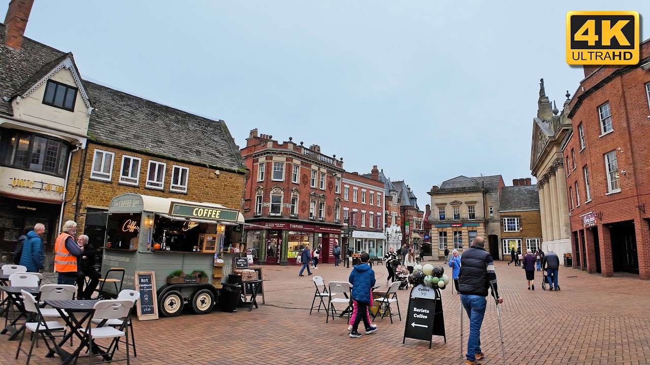Banbury Town Centre | 4K Walk