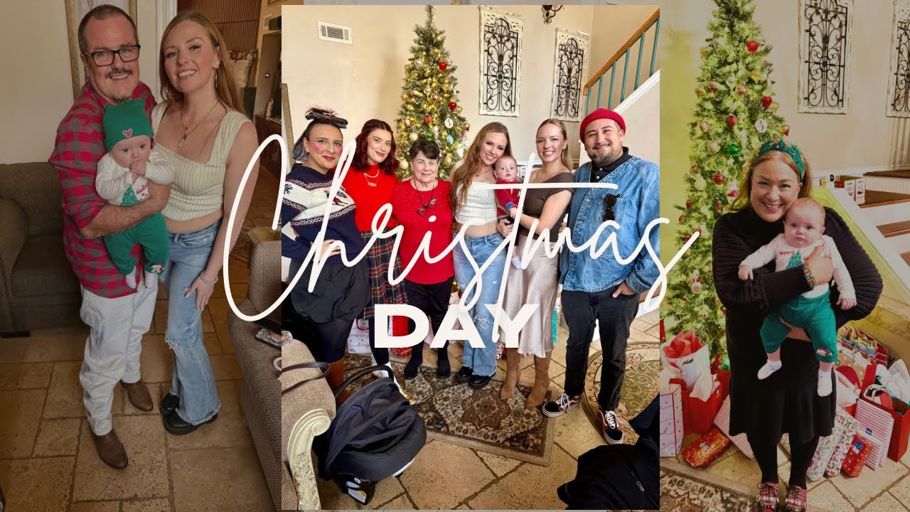 VLOGMAS Day 25 ❤️🎄🎅🏼🎁 CHRISTMAS DAY with My Husband’s Family ❤️❤️❤️ our newest addition baby Jasper 