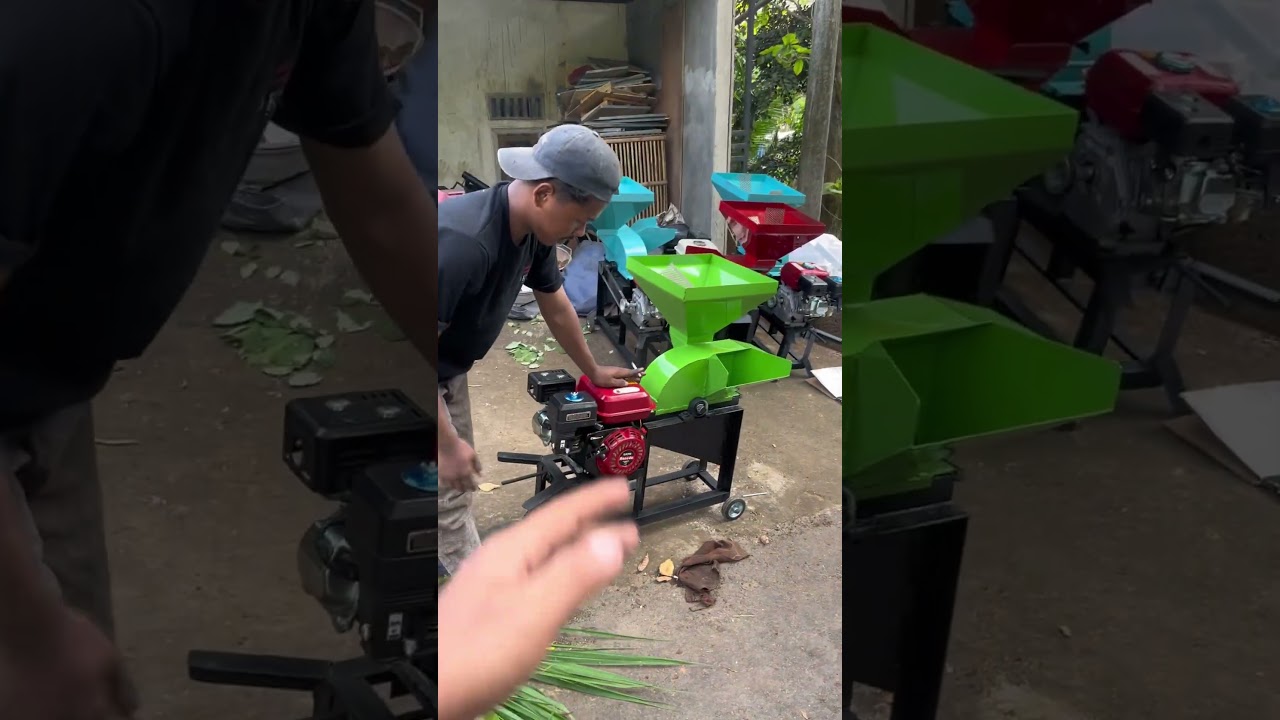 Mesin chopper multifungsi #mesinchoper #chopperrumput #pertanian #mesinpencacahrumput