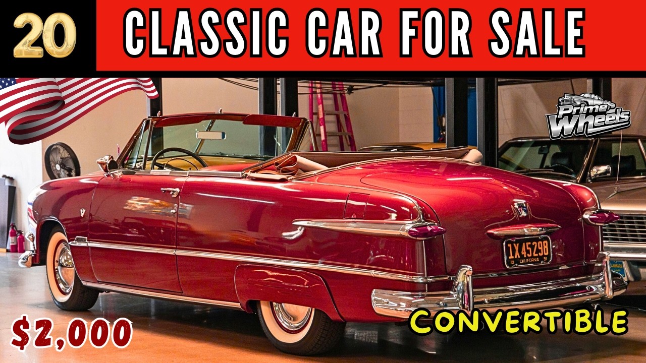 20 classic and unique cars for sale cheaply for you to own