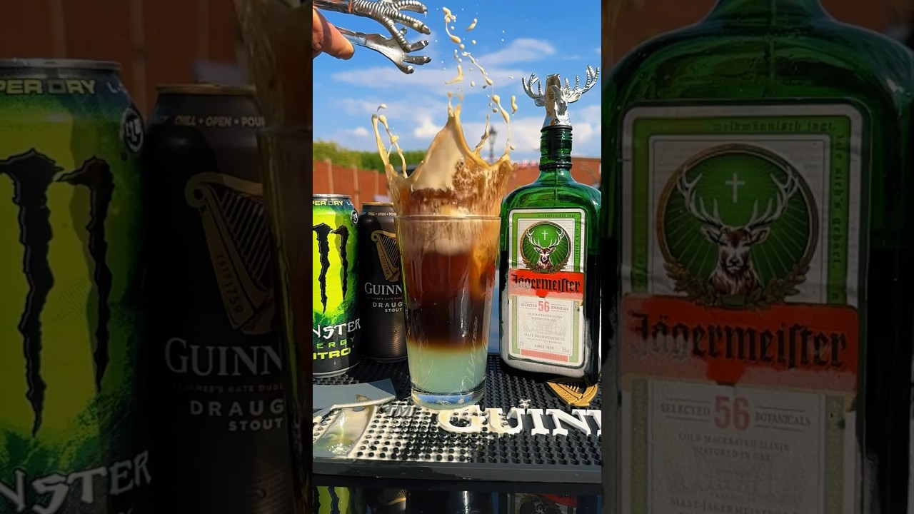 Gonster Bomb #Gonster #jager #guinness