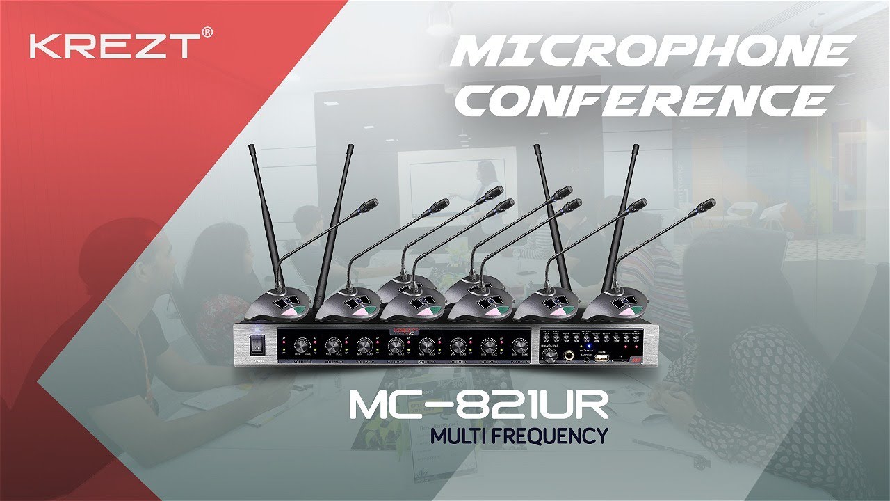 KREZT MC 821UR WIRELESS CONFERENCE MICROPHONE