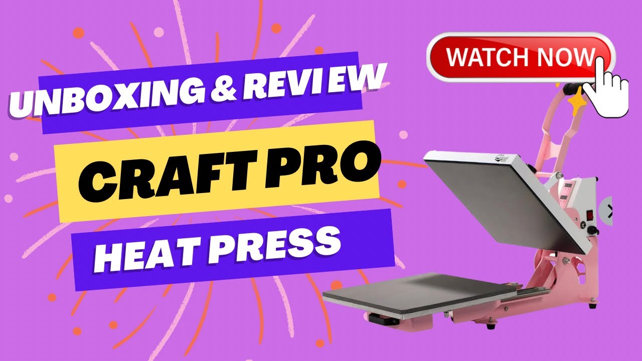 Check it out! Heat Press Nation Craft Pro Pull out drawer press
