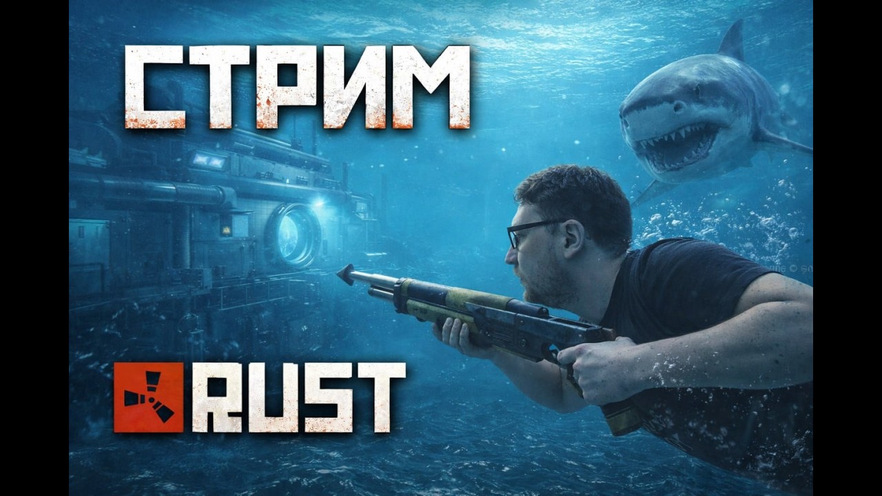 ВЫЖИВАЕМ НА ВОДЕ ПОСЛЕ СВЕЖЕГО ВАЙПА НА ЗАБИТОЙ КЛАССИКЕ В RUST / РАСТ / СТРИМ