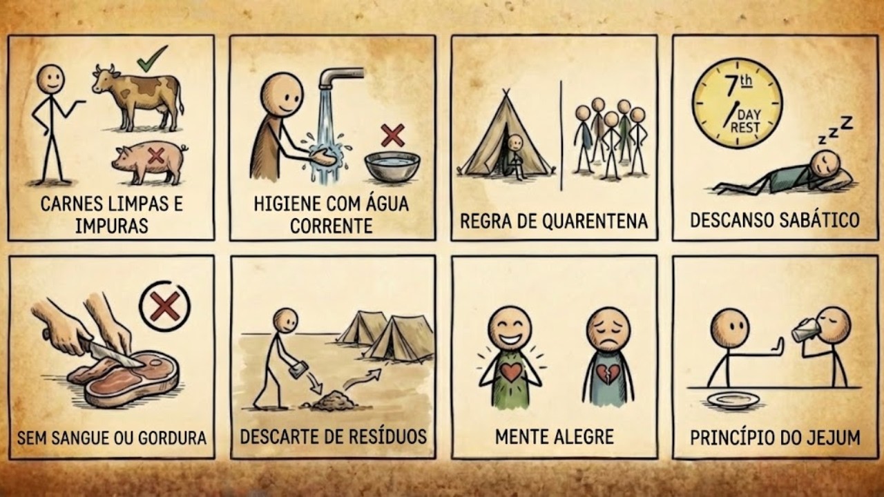 Todas as Leis de Saúde na Bíblia Explicadas