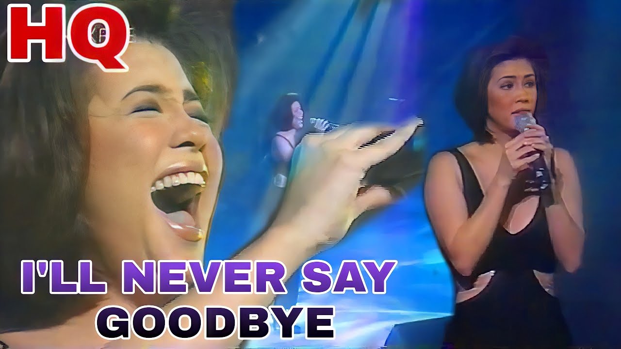 (1080p) Regine Velasquez - I'll Never Say Goodbye | Asia Music Scene 1996 | HQ