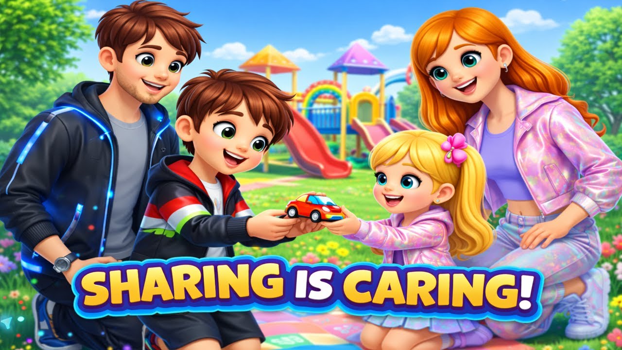 Sharing Is Caring 💖 | Learn Kindness with Cocobini Toons