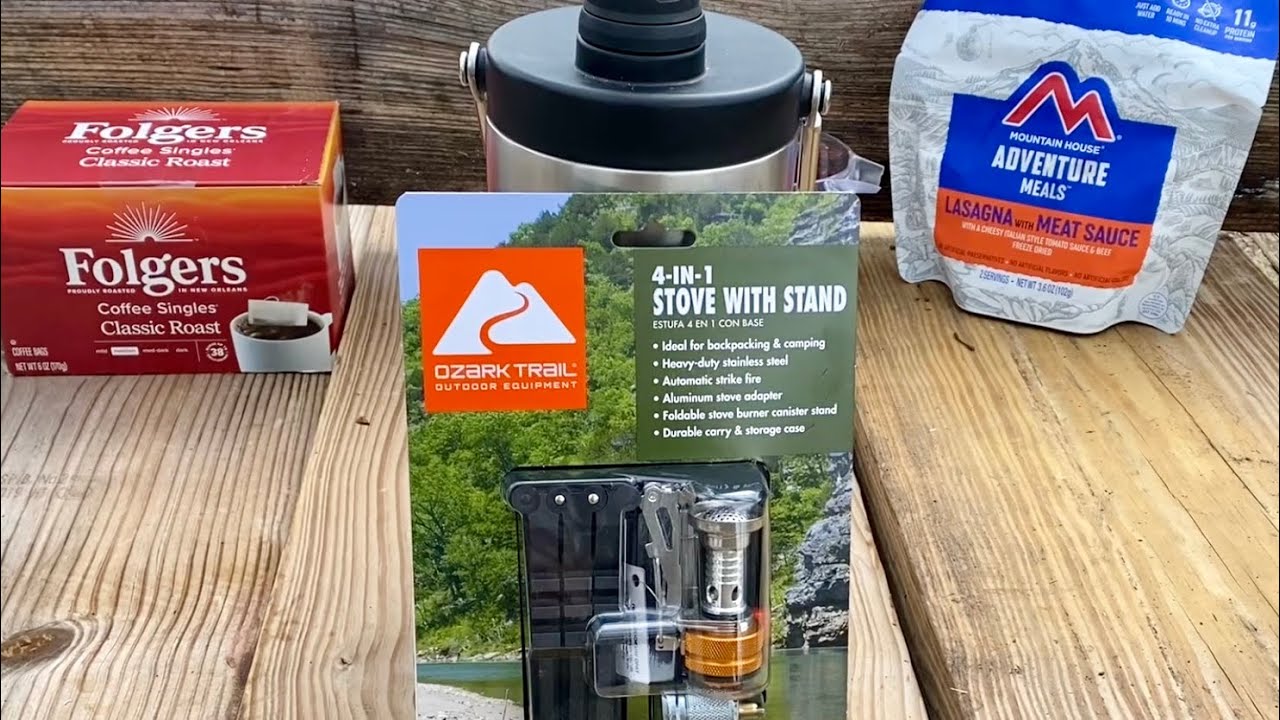 Тестирование печи Ozark Trail 4 в 1