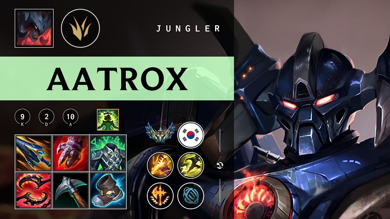 Aatrox Jungle vs Pantheon - KR Challenger Patch 26.05