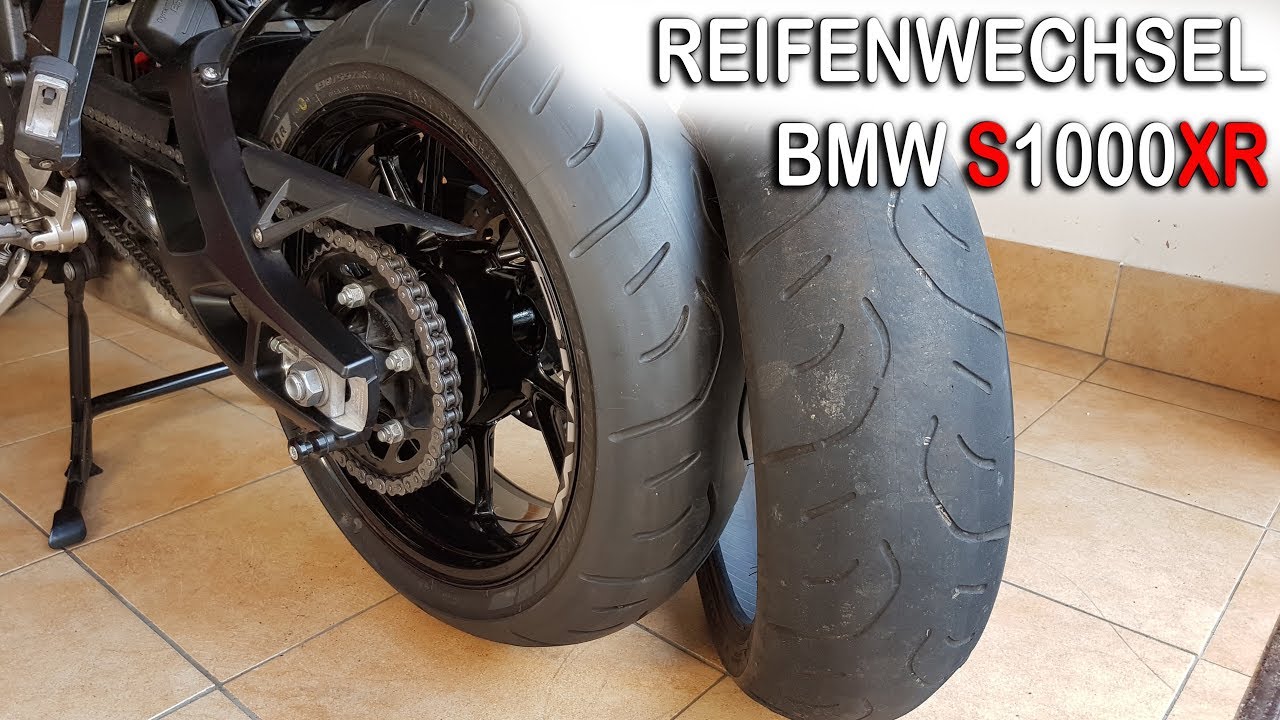 Reifenwechsel Bridgestone Battlax T30 EVO an BMW S1000XR