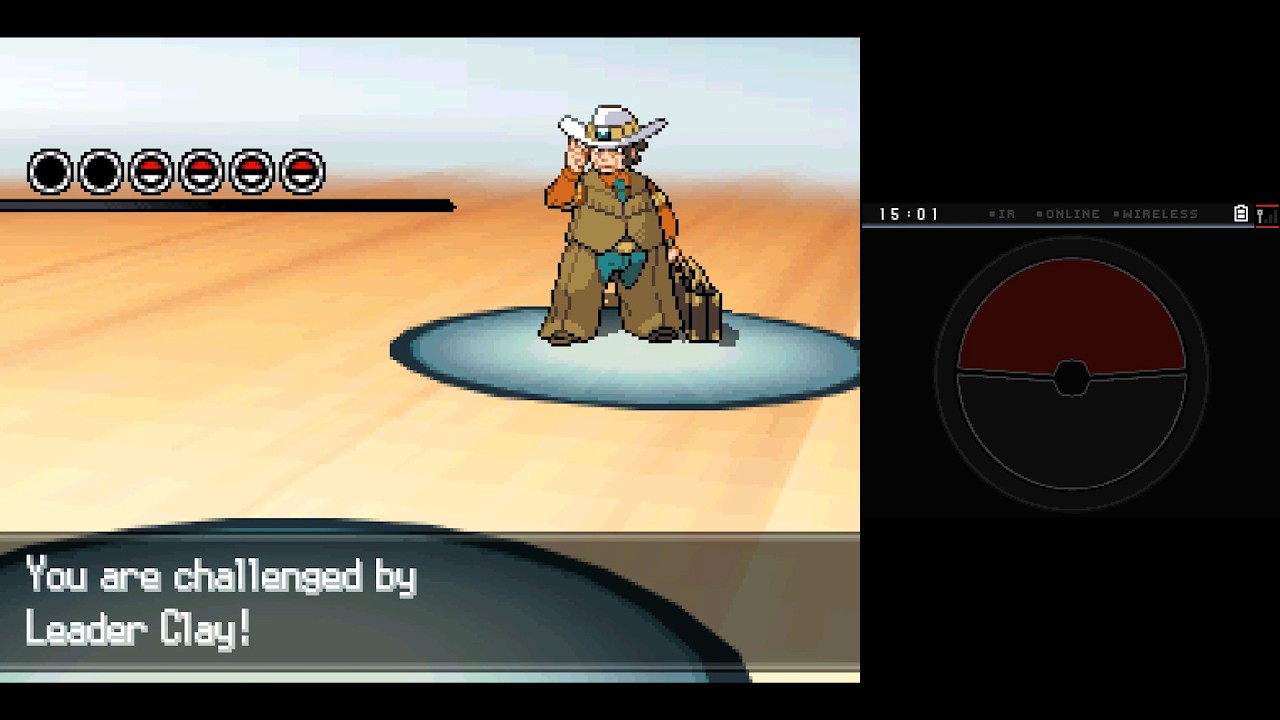 Pok&eacute;mon Black 2 - Challenge Mode [Part 20: Deep Underground... VS. Clay!] (No Commentary)