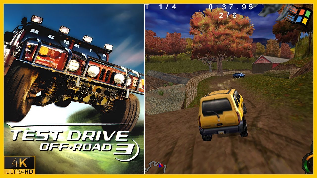 PC First Look [151] | Test Drive Off-Road 3 / 4X4 World Trophy (1999) | 4K 2160p | Win 10/11