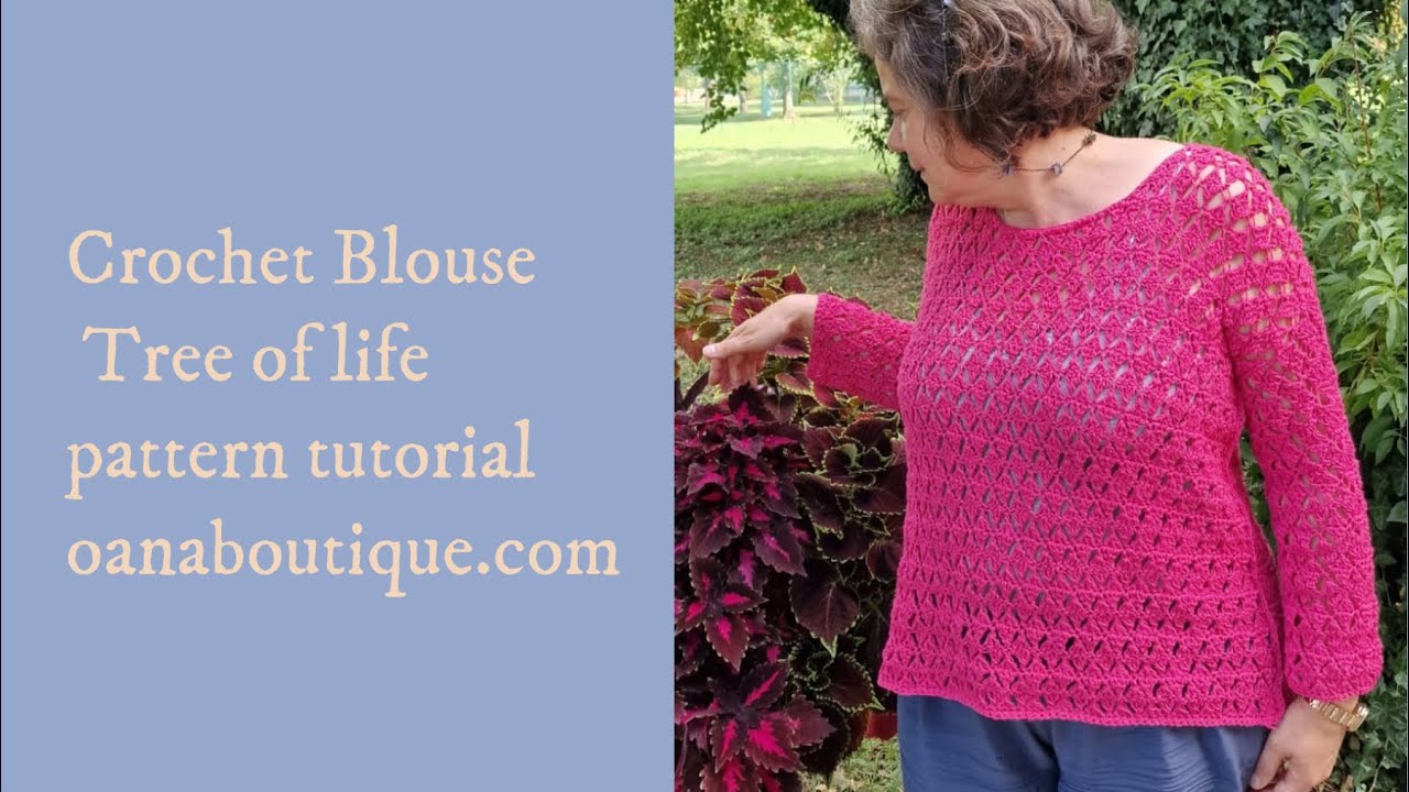 Tree of Life blouse a oanaboutique pattern