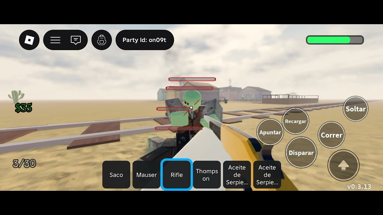 Jugando dead rails con la clase superviviente 