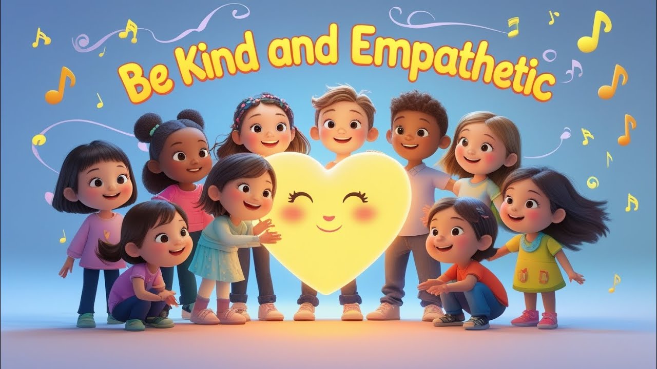 Be Kind and Empathetic | Kids Song | Social Skills for Kids