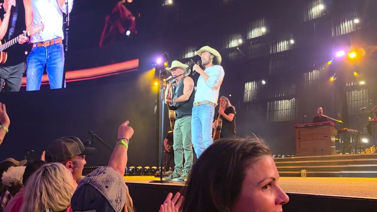 Kenny Chesney and David Lee Murphy at the Sphere 6/13/25