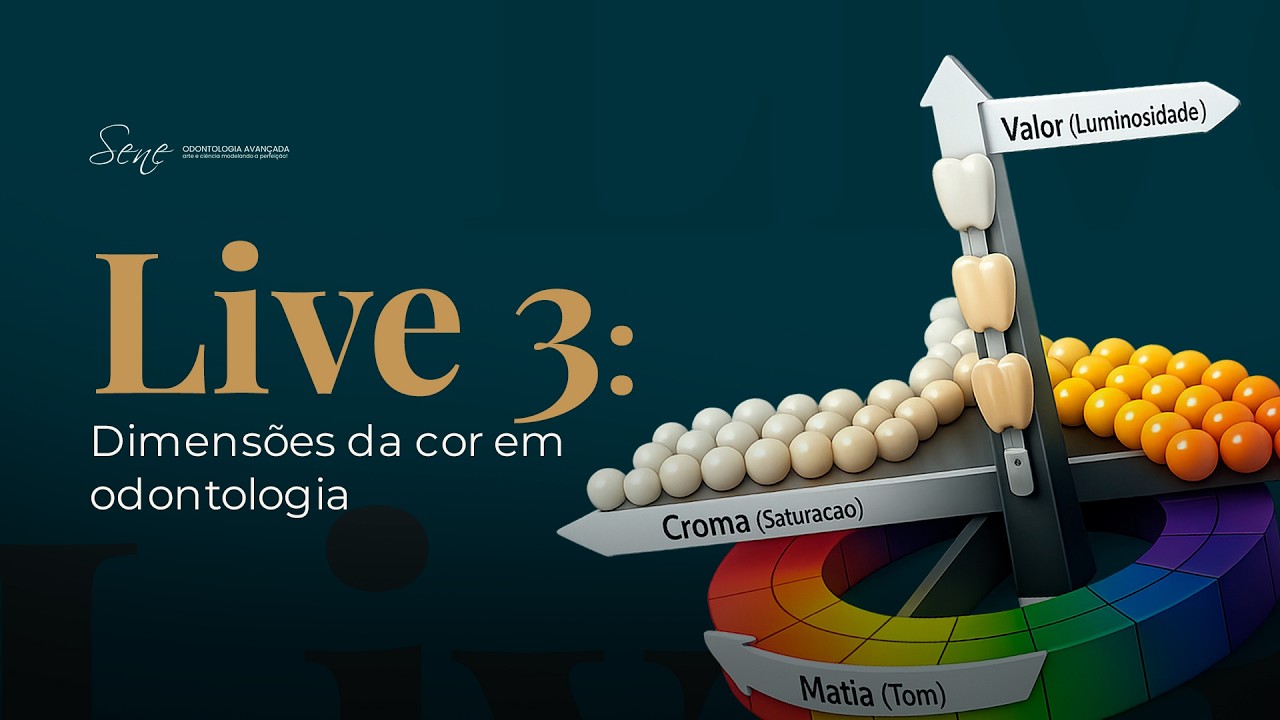 Trocando Spatulas com o Sene | Live 03 | Tema: Dimensões da cor em odontologia