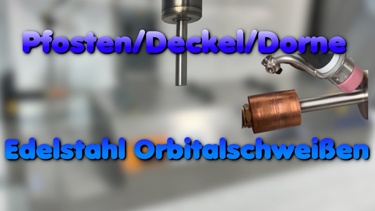 R2sm Oribtalschweißgerät WIG / Edelstahl  (Pfosten,Deckel,Dorne etc) Wig orbitalschweißen