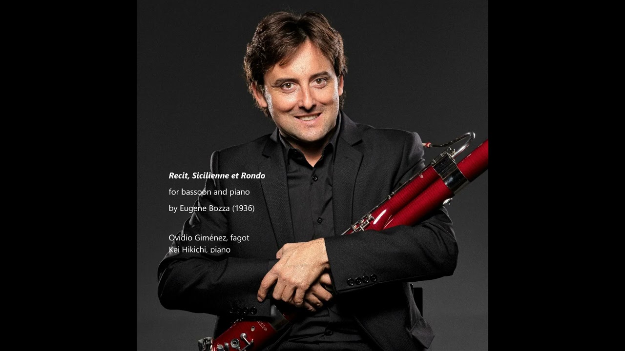 Recit, Sicilienne et Rondo for bassoon and piano by Eugene Bozza (1936)