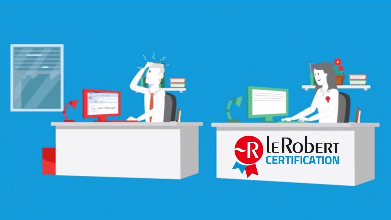 Certification Le Robert - Mesurez et faites valoir votre niveau de fran&ccedil;ais !