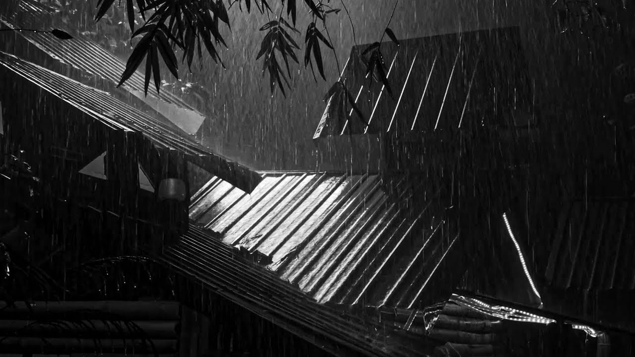 ⏱️ Sleep Fast with Loud Rain on a Tin Roof | Insomnia Relief Sounds (No Ads)