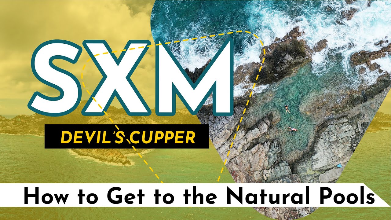 How to get to the Natural Pools in Sint Maarten