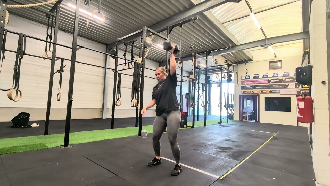 CrossFit Open 26.2 - Ine Janssen