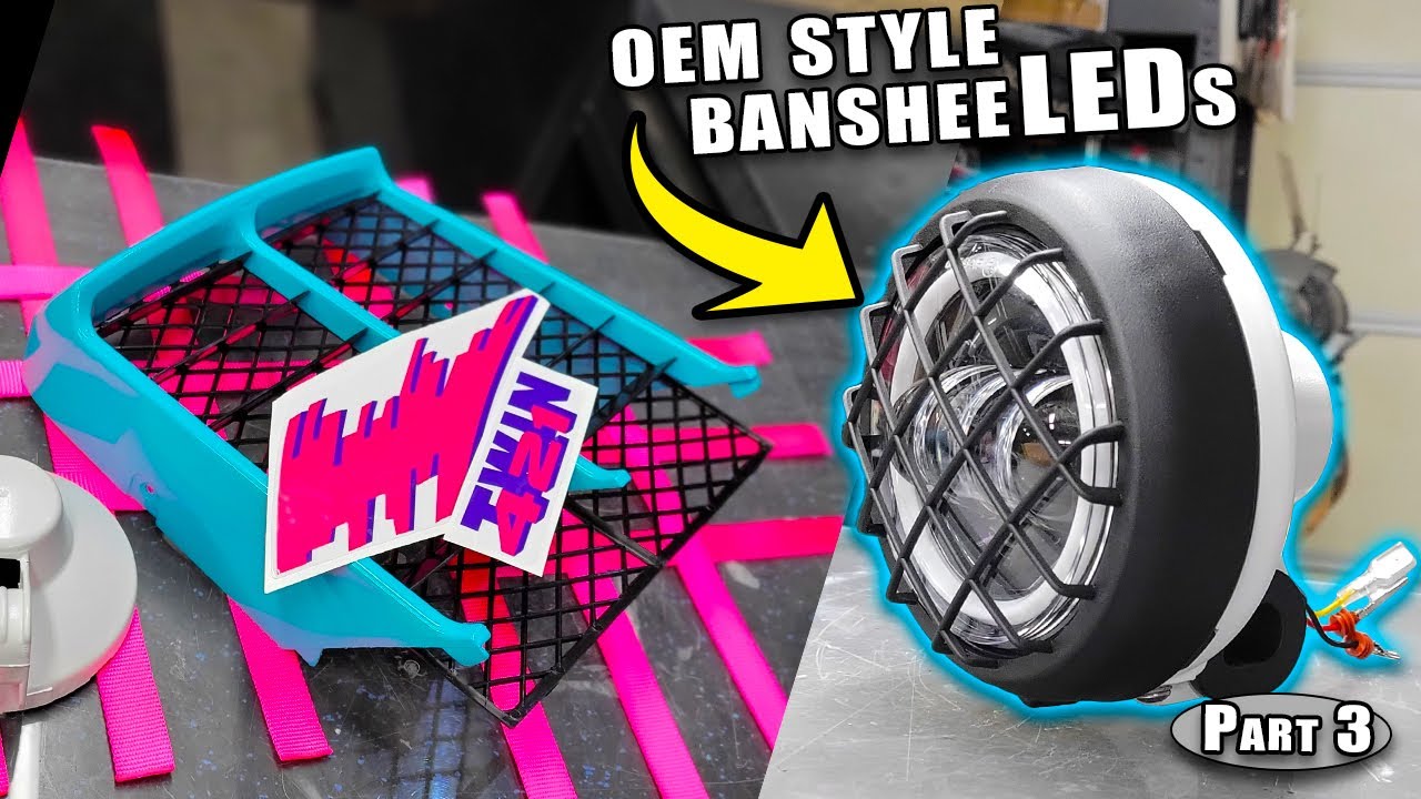 Restoring and making custom parts for the Yamaha Banshee Resto Mod -  Part 3
