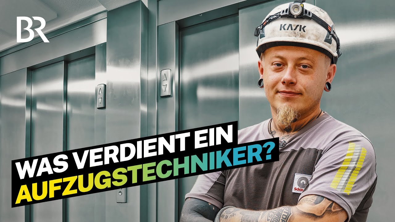 Technik-Job als Quereinsteiger: Krisensicherer Beruf als Aufzugstechniker? | Lohnt sich das? | BR