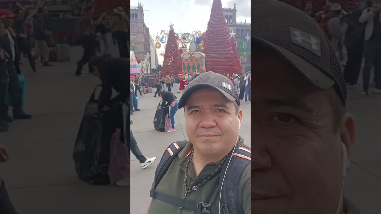 Recuerdo del paseo al zócalo el día 30/12/25. Saludos y Excelente inicio de año para todos.