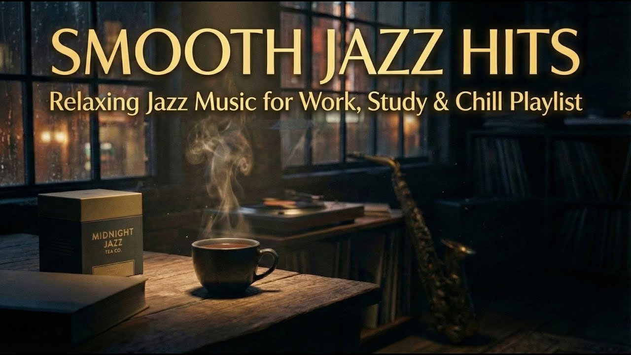 Smooth Jazz Hits | Relaxing Jazz Music for Work, Study & Chill Playlist