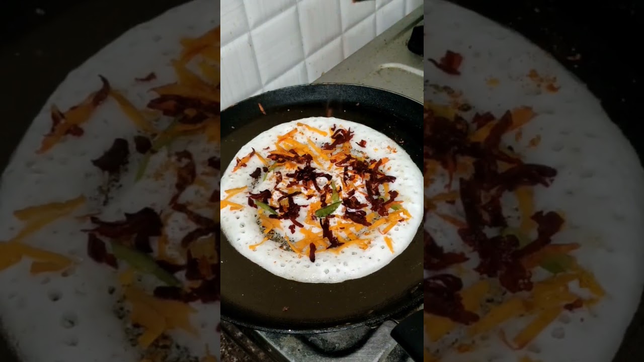carrot beetroot dosa 🥕🥕🌰 #chitraskitchen #shortvideo #verity dosa
