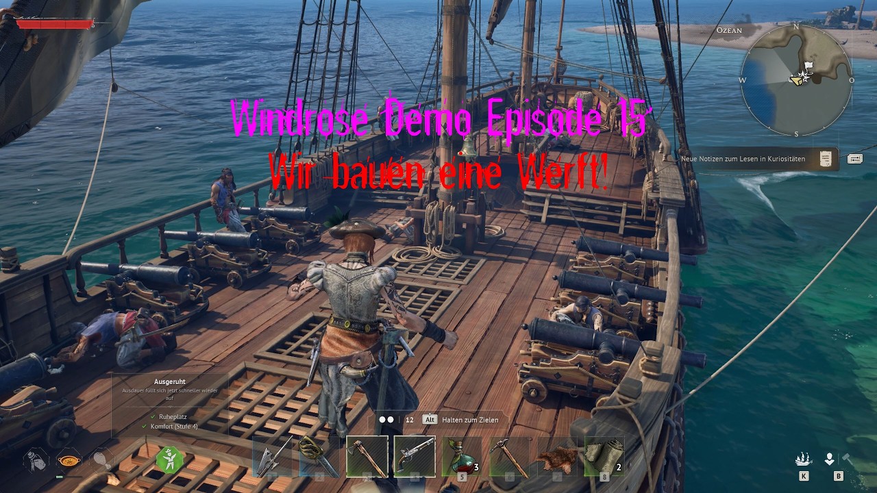 Windrose Demo Episode 15 Wir bauen eine Werft!