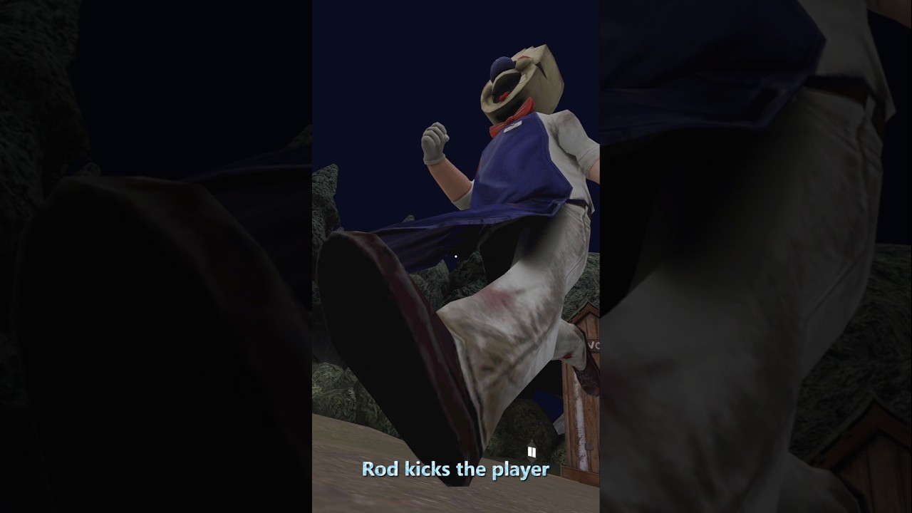 Rod Kicks The Player! 😱 Ice Scream 8 Meme Mod 